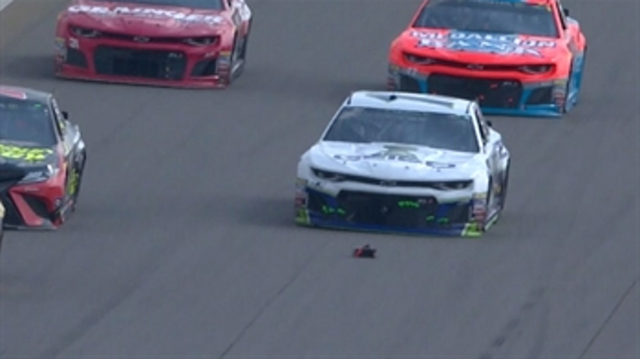 Next Level: Breaking down how debris caused Ty Dillon to wreck at Michigan