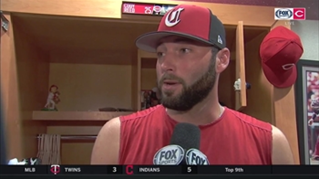 Cody Reed's plan to 'stay down' in the zone got him 10 ground-ball outs