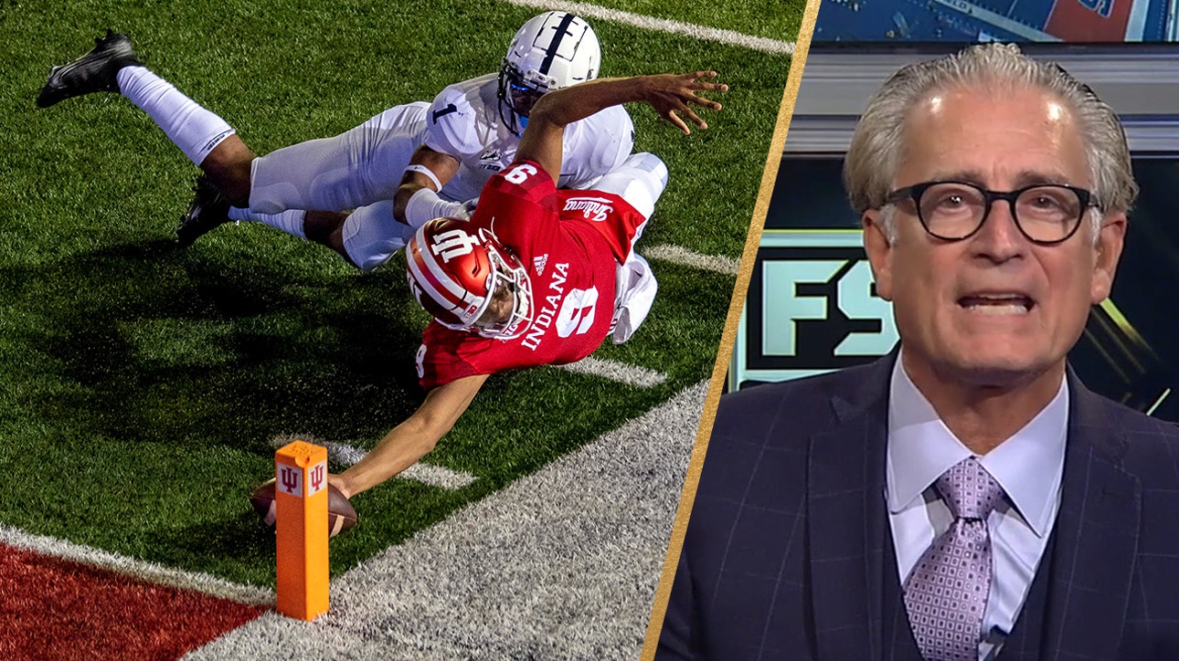Mike Pereira reacts to Indiana's game-winning, two-point conversion vs. No. 8 Penn State