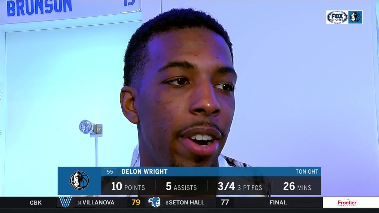 Delon Wright on the Mavs win over the Pelicans