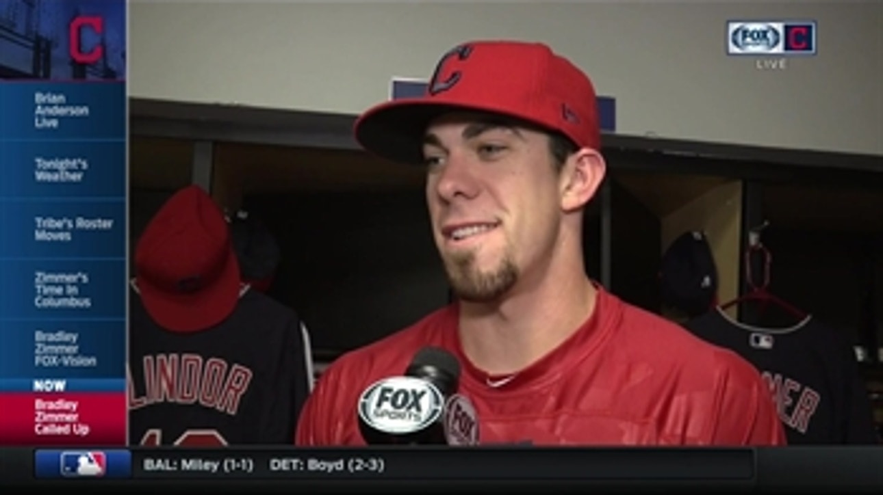 Indians prospect Bradley Zimmer is ready for the show