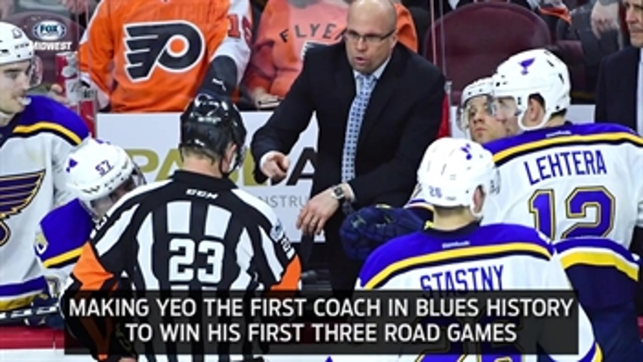 Mike Yeo's strong start as Blues head coach