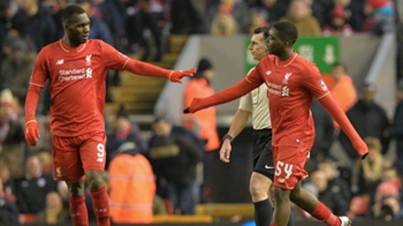 Ojo curls one inside the far post to double Liverpool's lead ' 2015-16 FA Cup Highlights