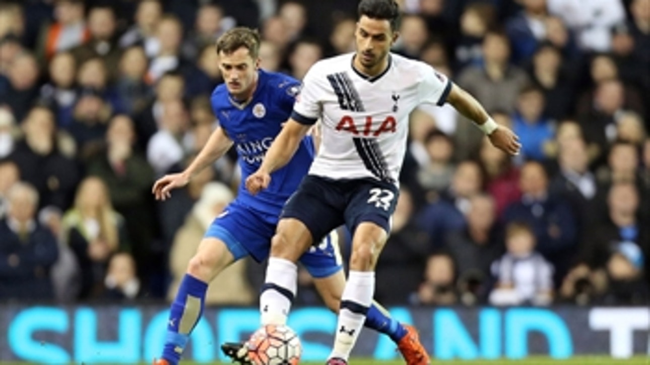 Chadli doubles Tottenham's lead against Leicester City ' 2015-16 FA Cup Highlights