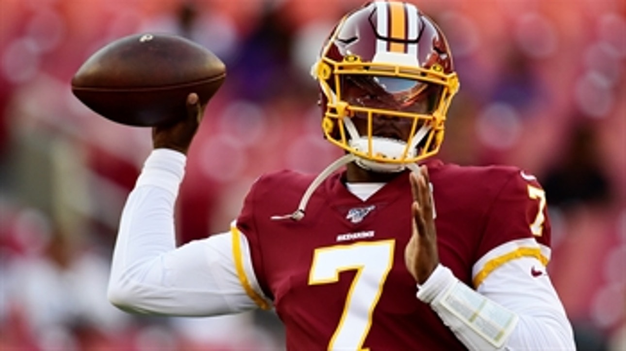 Cris Carter thinks Redskins switching to Dwayne Haskins now would be an overreaction