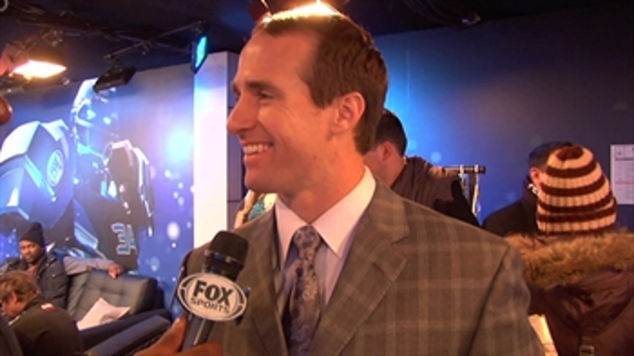 Hangin' with Drew Brees