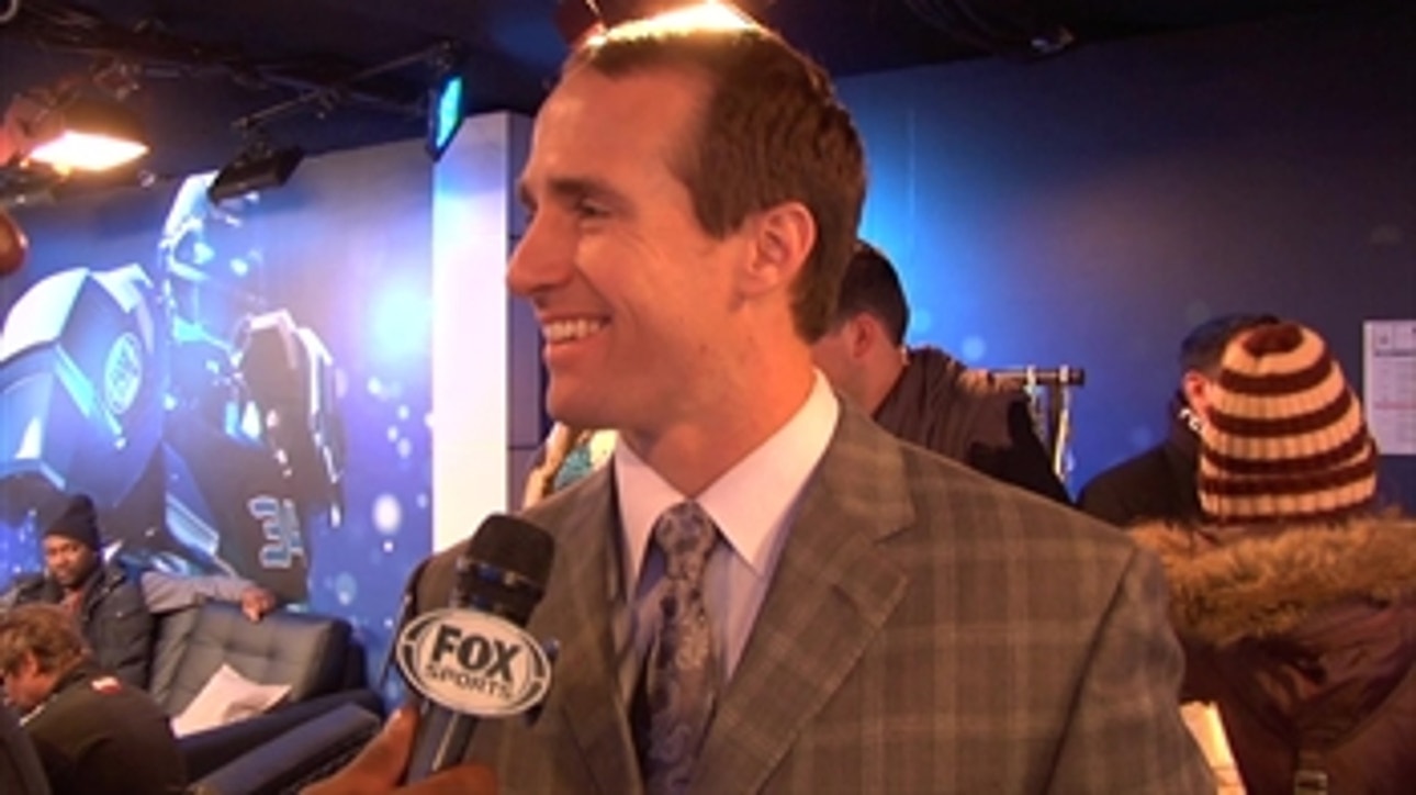 Hangin' with Drew Brees