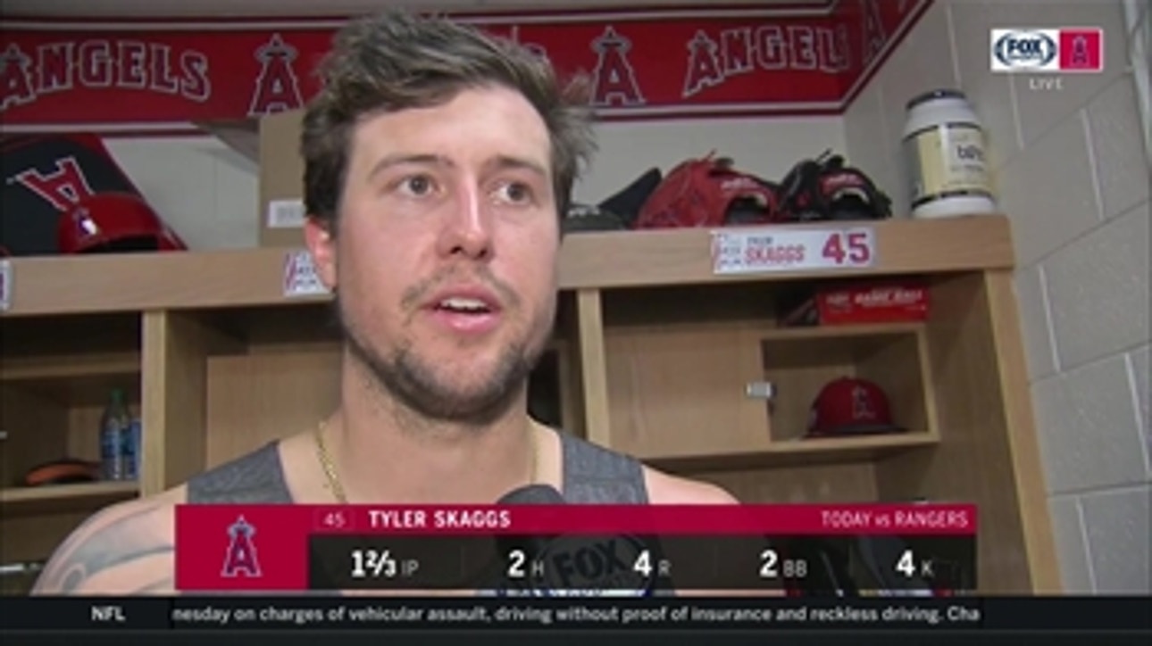 Angels pitcher Tyler Skaggs: Overall, I felt really good out there