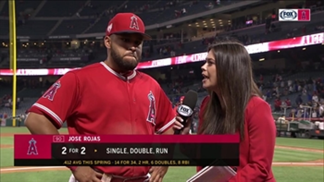 Post Game Walk-Off Interview with Jose Rojas