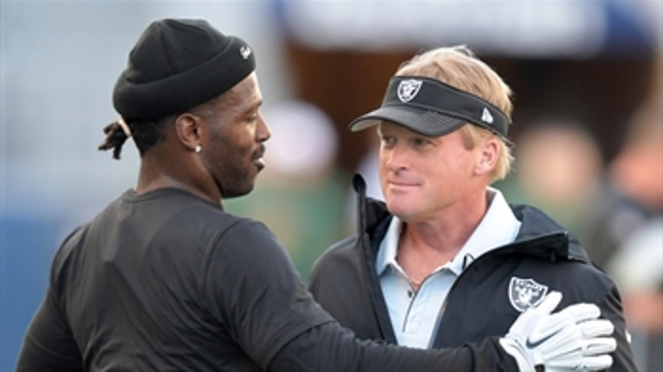Shannon Sharpe: Jon Gruden will be able to put up with Antonio Brown for 'maybe a year and a half'