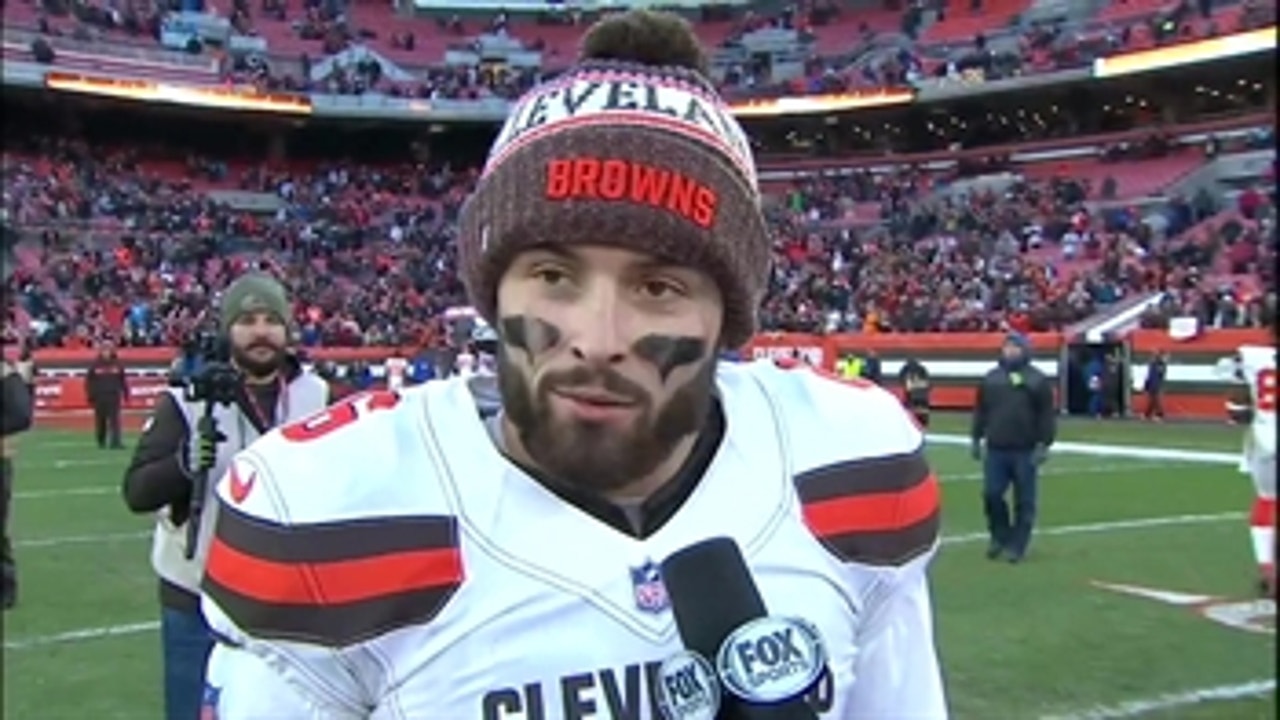 Baker Mayfield: We were able to execute some big plays against the Panthers