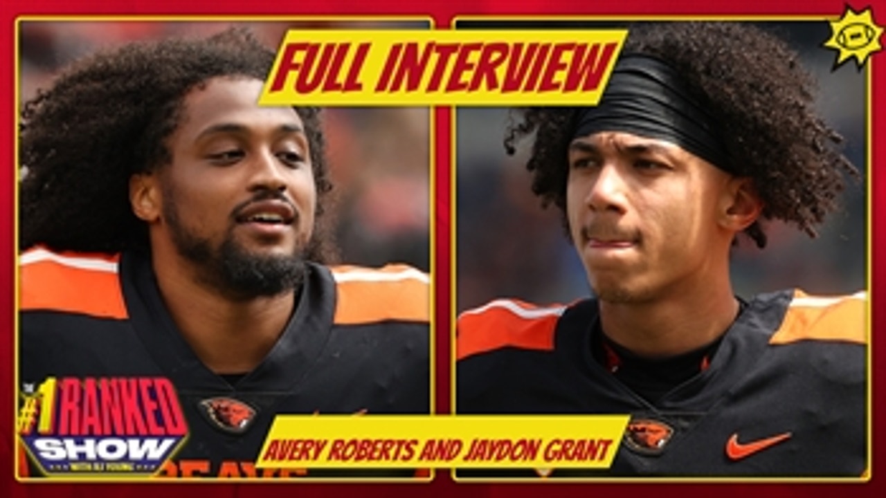 Avery Roberts and Jaydon Grant on rivalry with Oregon and favorite college football players growing up