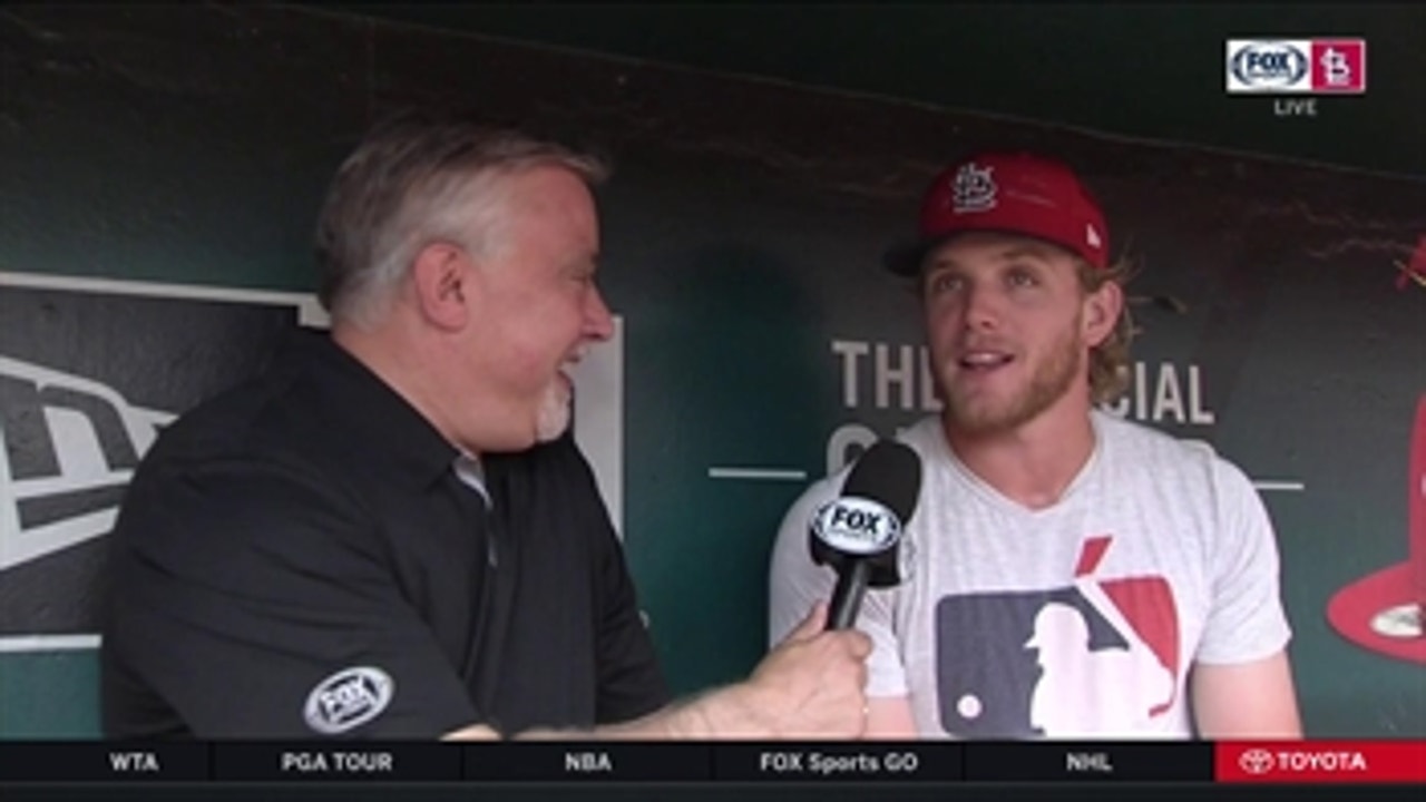 Cards OF Harrison Bader is quite the fashion maven