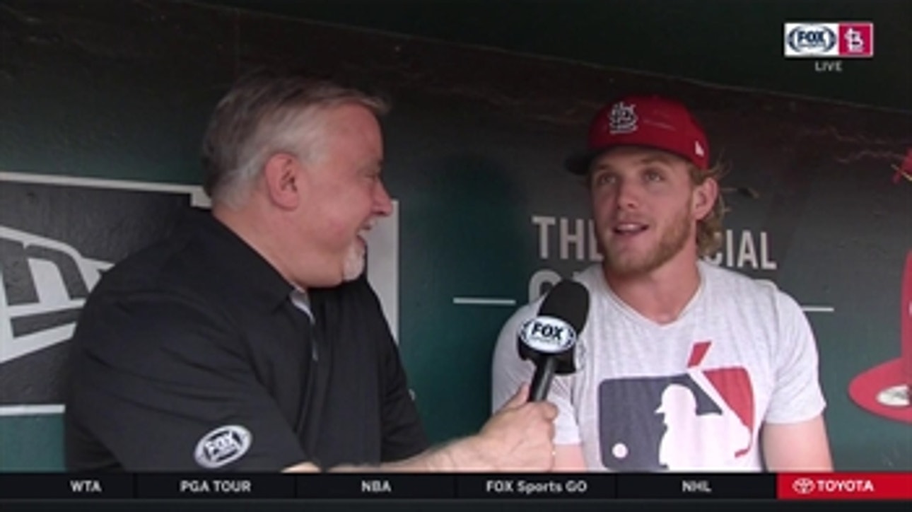 Cards OF Harrison Bader is quite the fashion maven