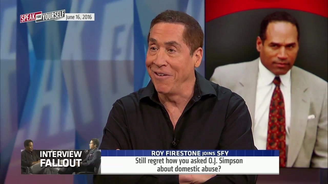 Roy Firestone remembers his interview with O.J. Simpson - 'Speak for Yourself'
