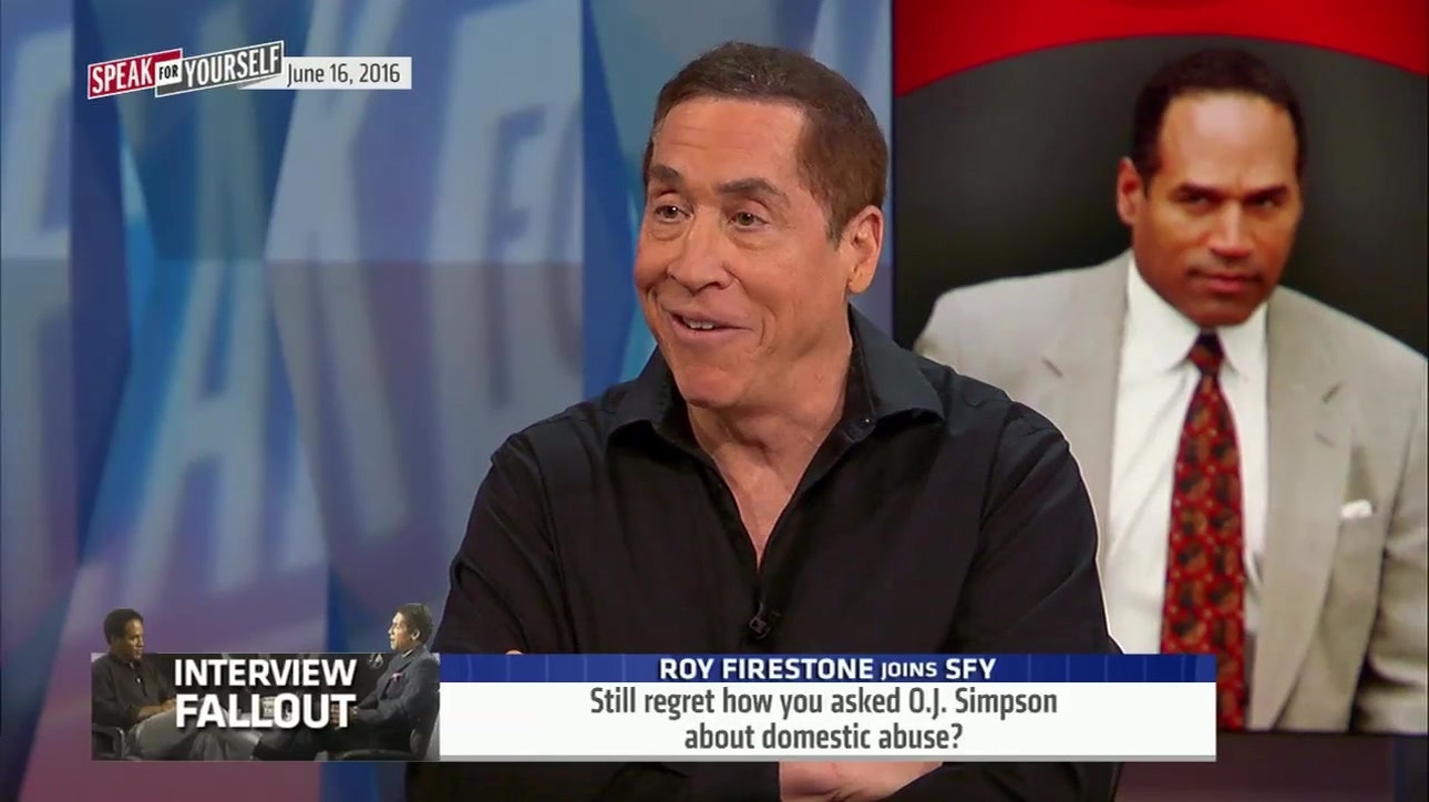Roy Firestone remembers his interview with O.J. Simpson - 'Speak for Yourself'