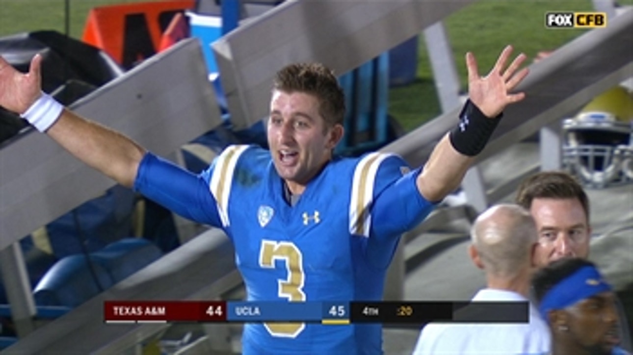 Josh Rosen leads UCLA past Texas A&M with epic 2nd-half comeback