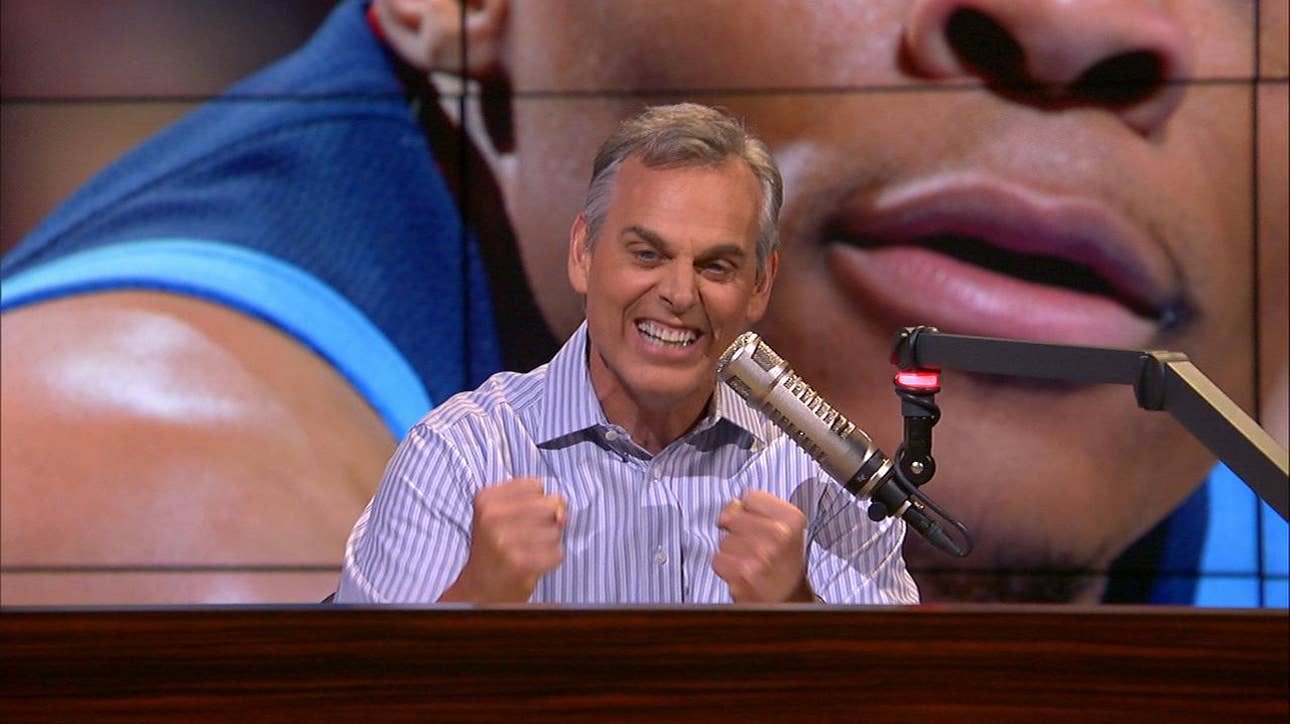 Colin Cowherd talks Kyrie & Durant to Knicks rumors, compares Harden and Westbrook ' NBA ' THE HERD