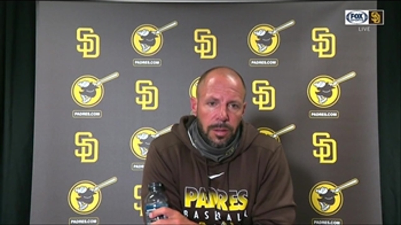 Jayce Tingler after Padres' 6-1 loss to Rockies