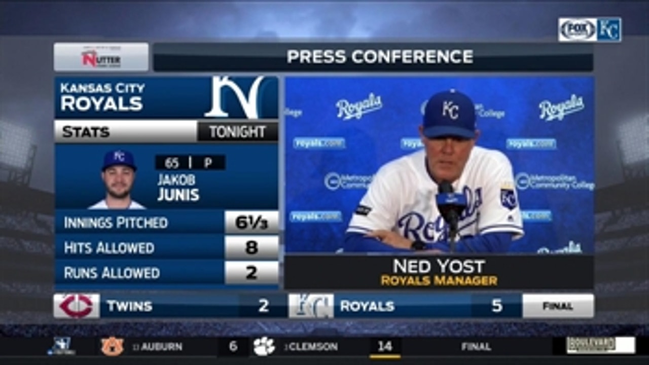 Ned Yost: 'Hos got that big run for us when we needed it most'