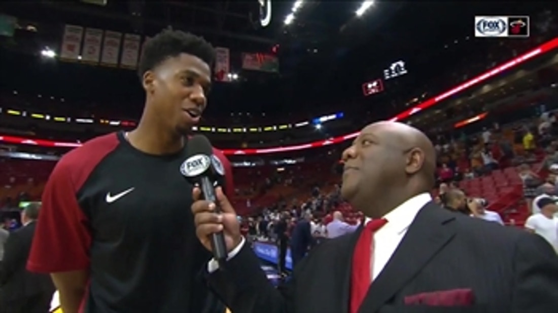 Hassan Whiteside on his big night, chemistry with Kelly Olynyk