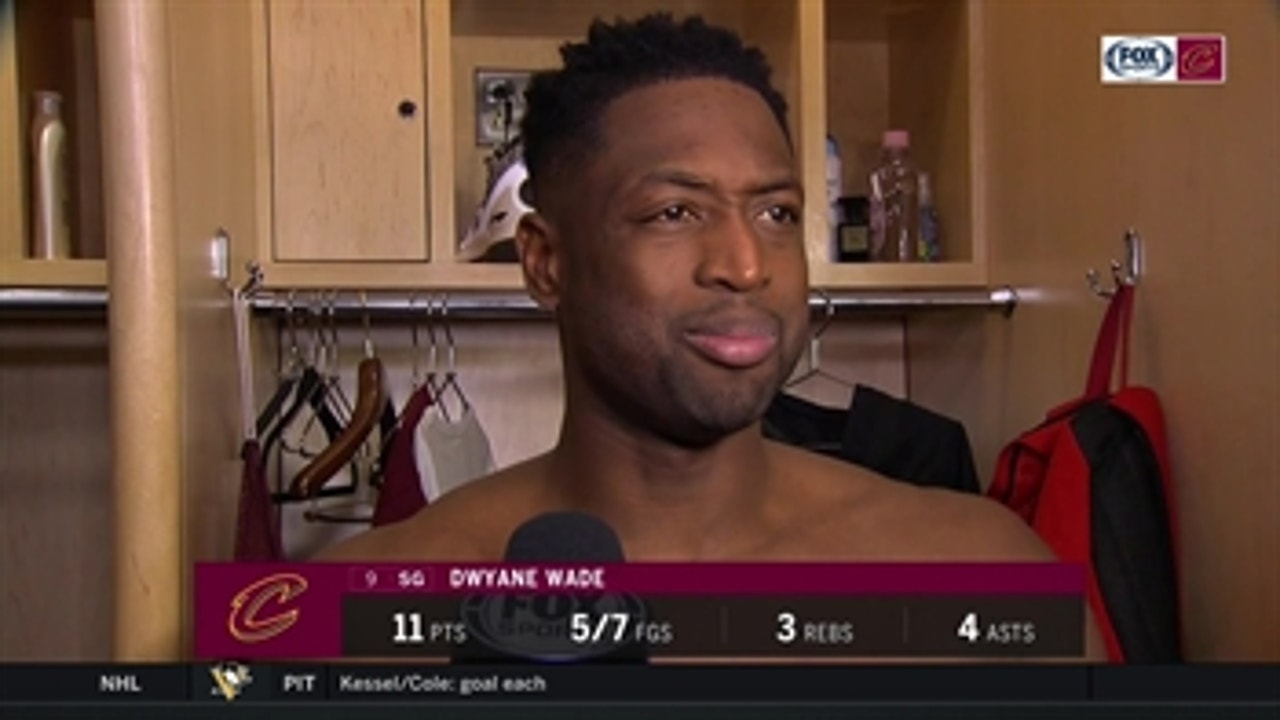 Dwyane Wade jokingly refuses to answer questions about LeBron