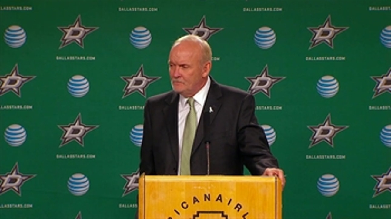 Stars coach Ruff on win over Sabres