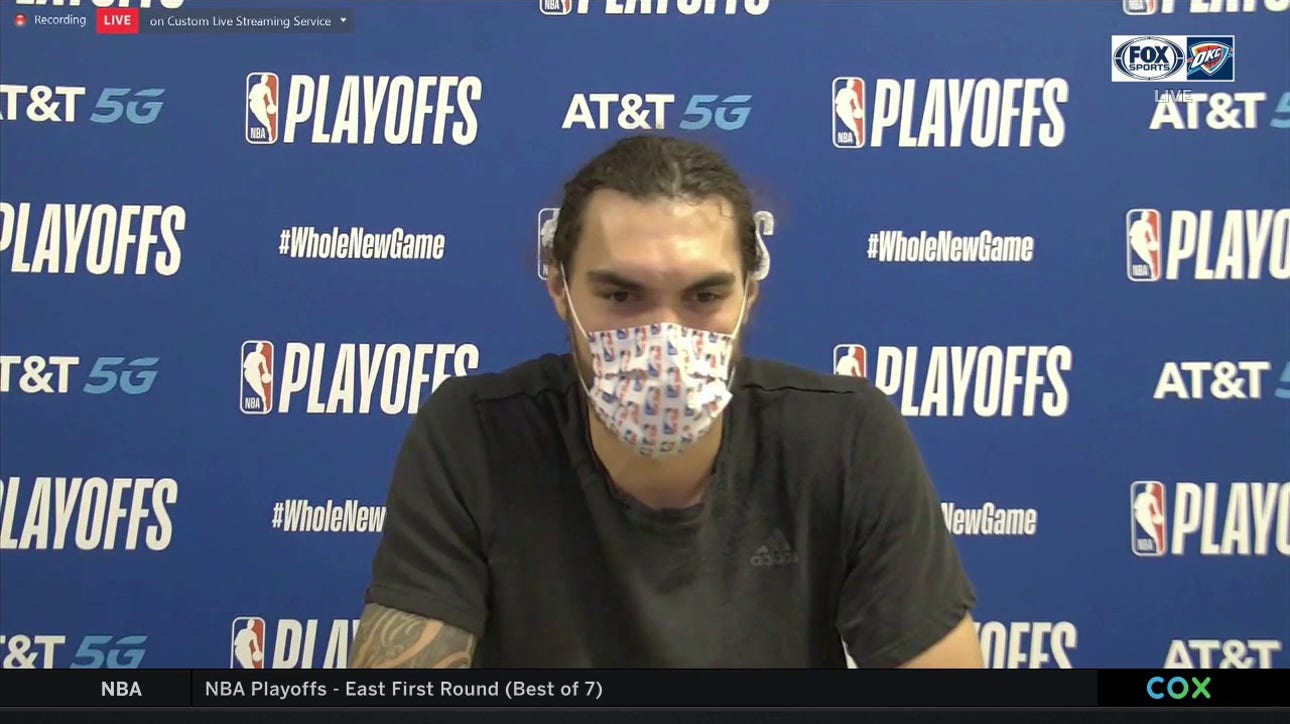 Steven Adams on the Game 1 Loss to the Rockets