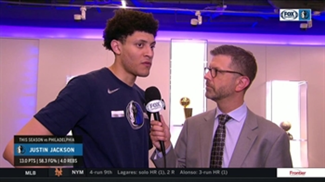 Justin Jackson: 'We have a great group of guys' ' Mavs Live