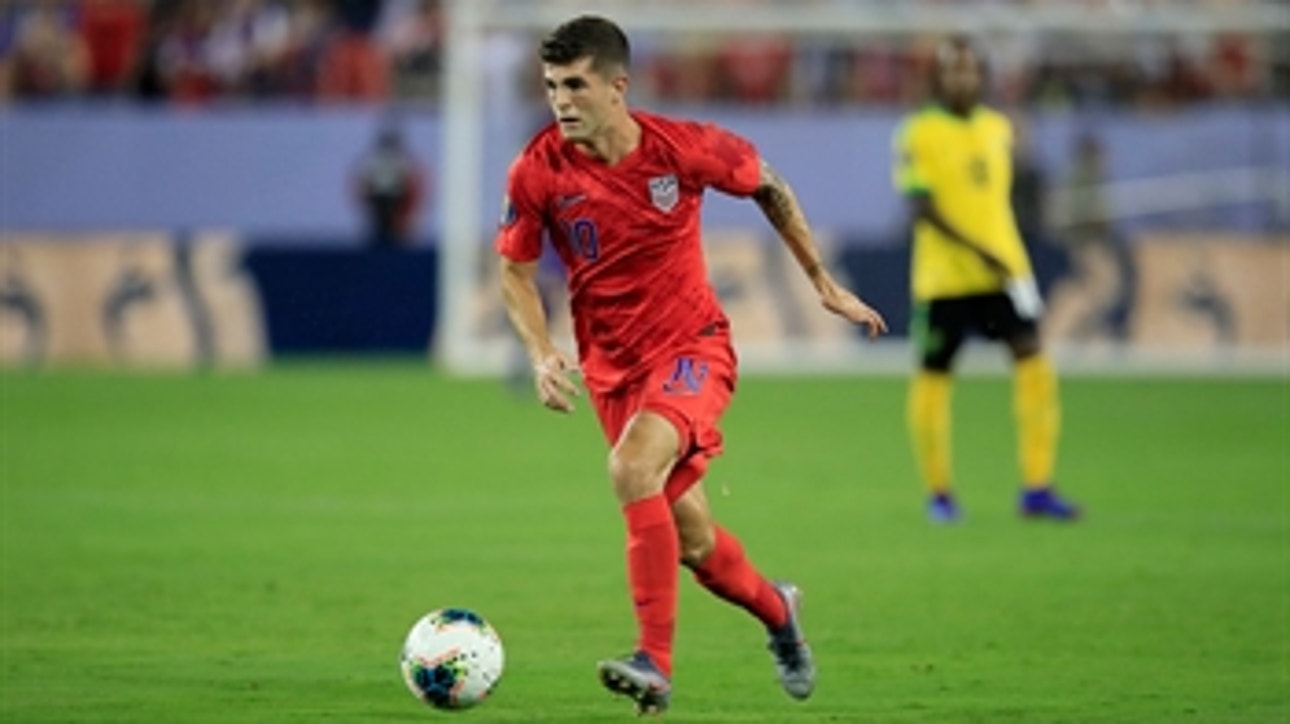 Christian Pulisic doubles USMNT lead vs. Jamaica ' 2019 CONCACAF Gold Cup Highlights