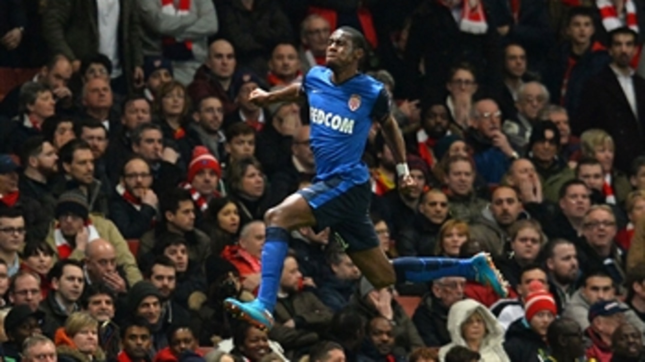 Kondogbia gives Monaco 1-0 lead at Arsenal
