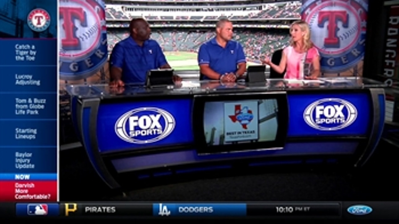 Rangers Live: Darvish more comfortable and getting better