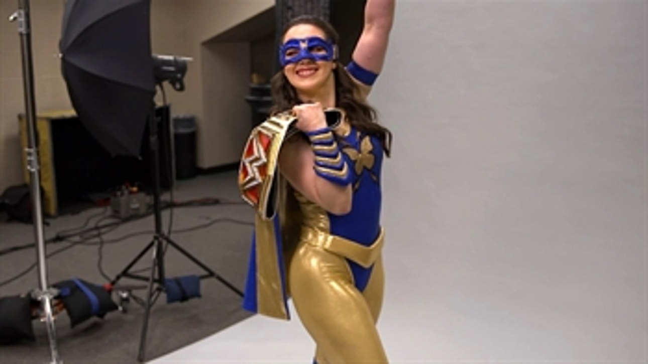 Nikki A.S.H. poses for her first photos as Raw Women’s Champion: July 19, 2021
