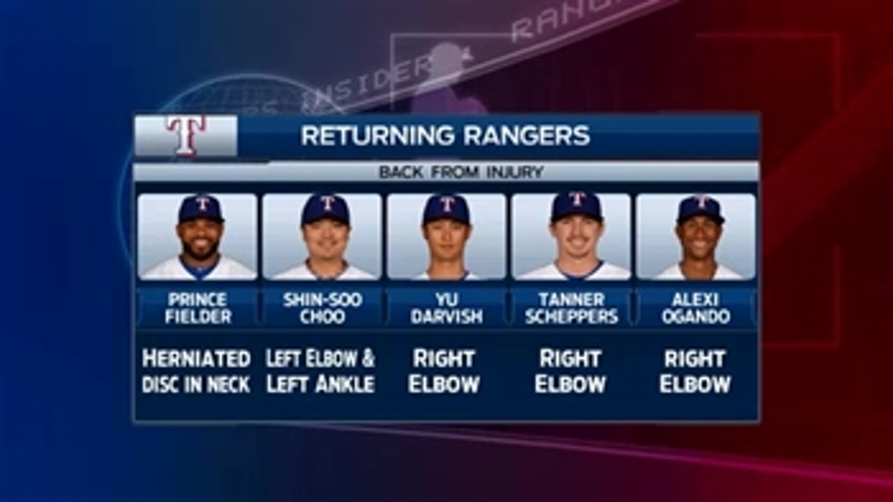 Rangers Insider: Hot Stove - Rehabbing Pitchers