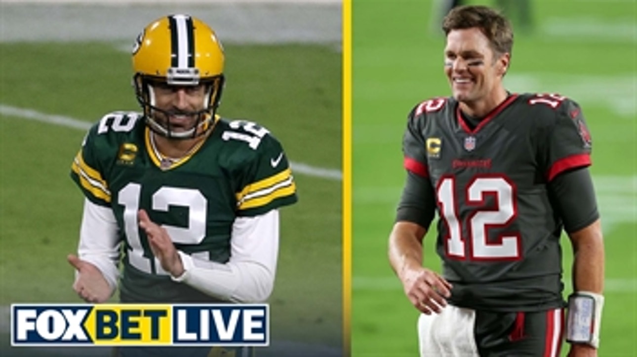 Brady or Rodgers: Which QB is the best bet to win MVP this season? ' FOX BET LIVE