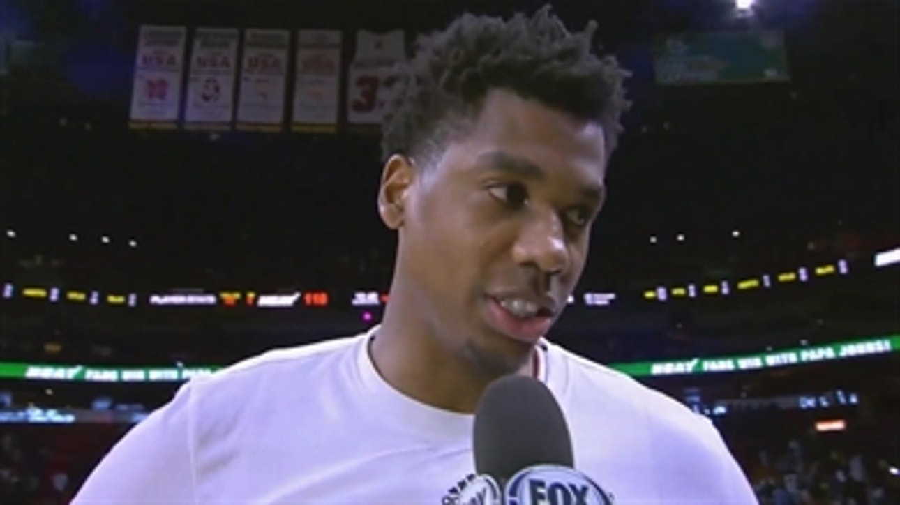 Hassan Whiteside grabs double-double in return to starting lineup