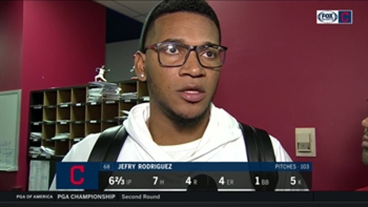 Jefry Rodriguez: Orioles' two home runs were not on mistake pitches