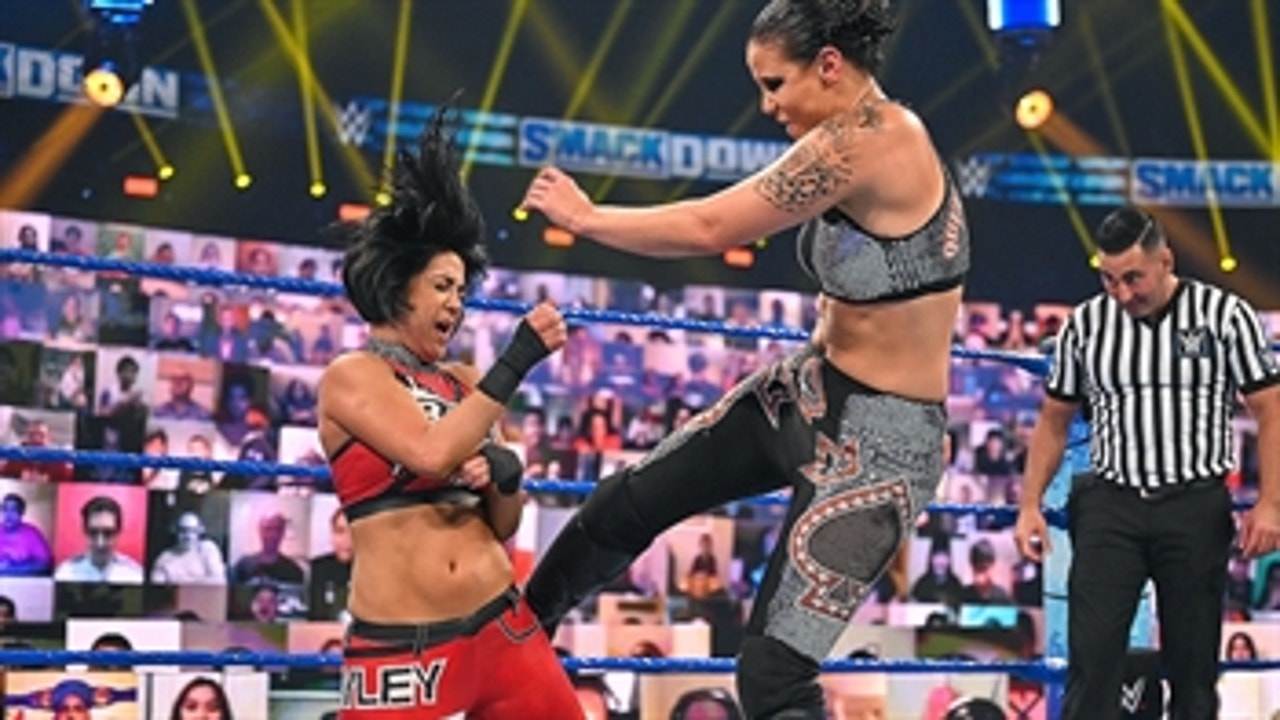 Nia Jax & Shayna Baszler vs. Bayley & Sasha Banks – WWE Women’s Tag Team Championship Match: SmackDown, September 4, 2020