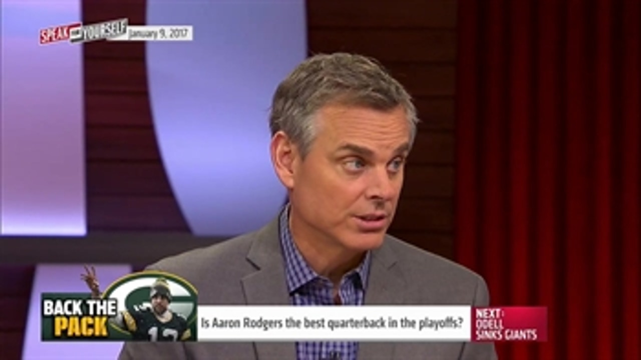 Aaron Rodgers is the best quarterback in 2017 NFL playoffs | SPEAK FOR YOURSELF