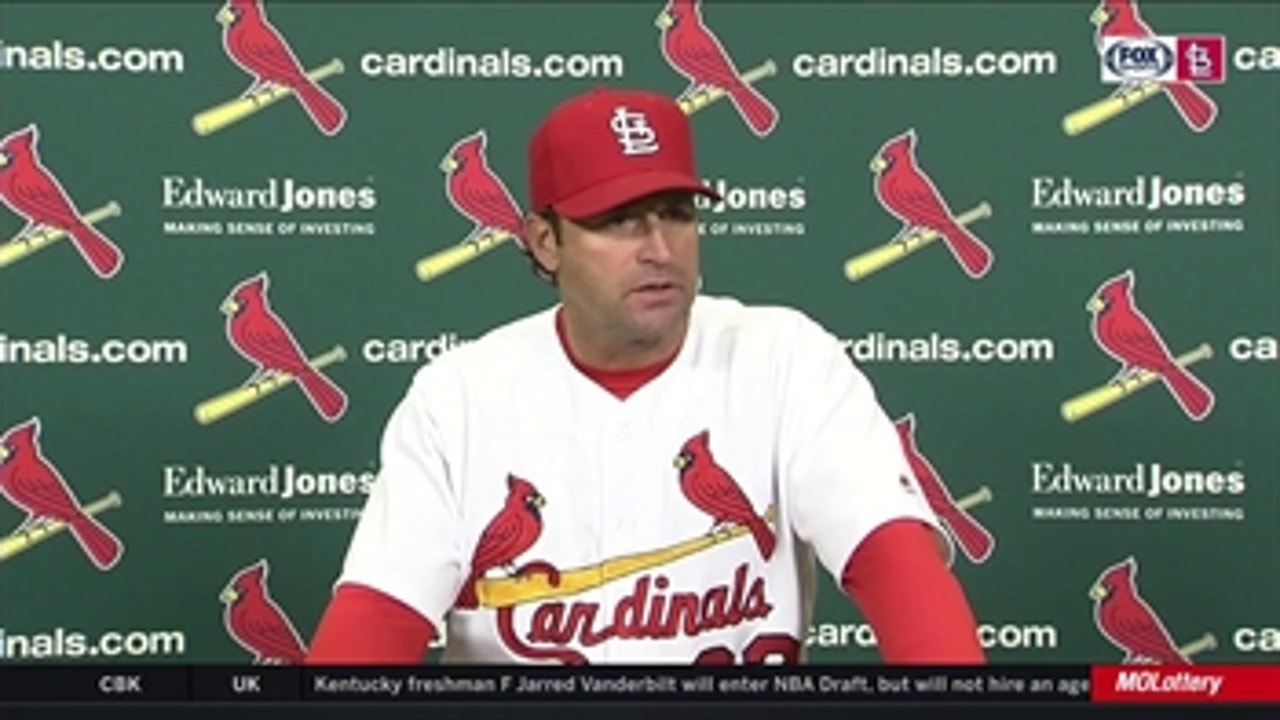 Mike Matheny on Jose Martinez: 'He finds a way to get it done'