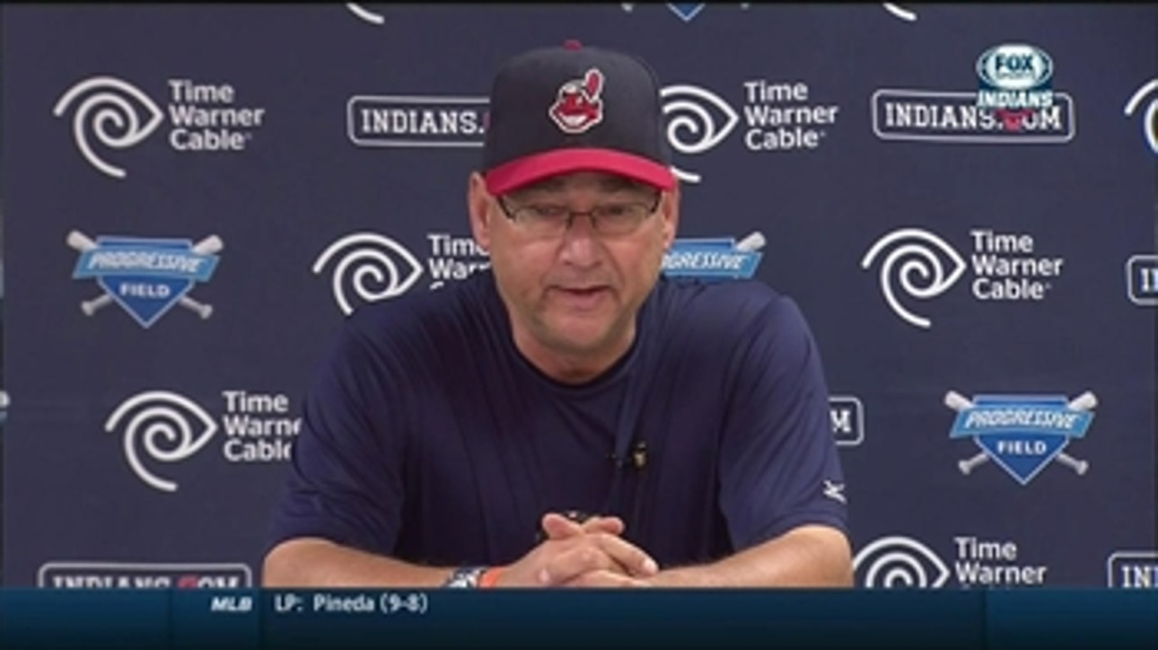 Francona on Anderson after Indians win