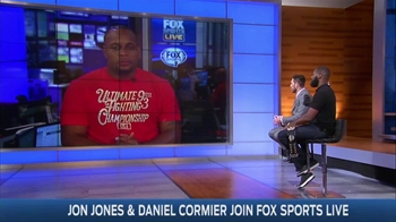 Jon Jones and Daniel Cormier Join FOX Sports Live - UNCUT
