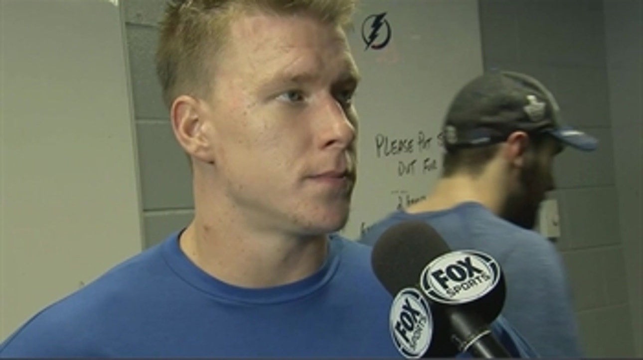 Ondrej Palat says Game 2 was a big win for Lightning
