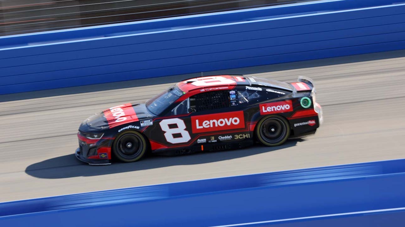 Tyler Reddick led 90 laps in Fontana, but a flat tire doomed his day