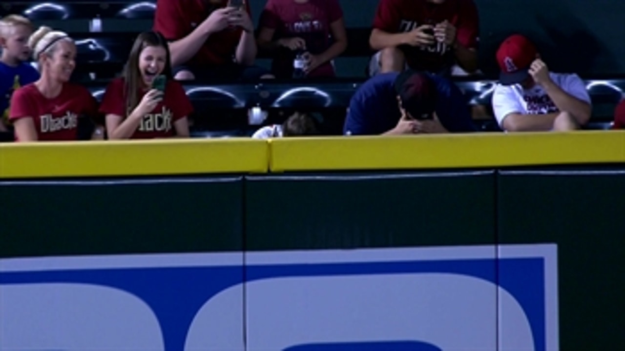 Shame befalls fan who twice drops hat on field