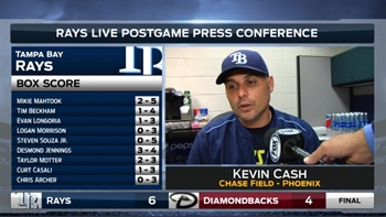 Rays' Kevin Cash glad to see Desmond Jennings have breakout game