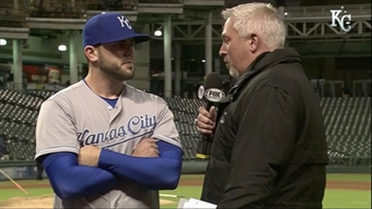 Moustakas with confidence to the moon