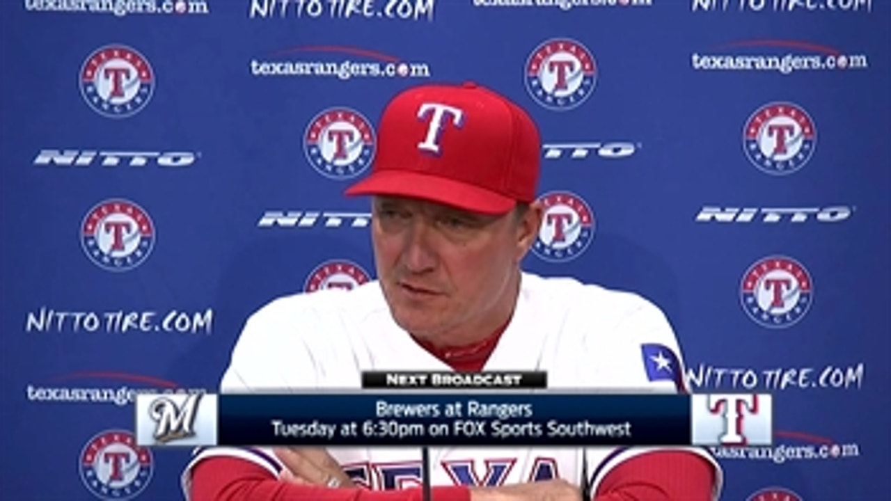 Jeff Banister: 'It is what it is'