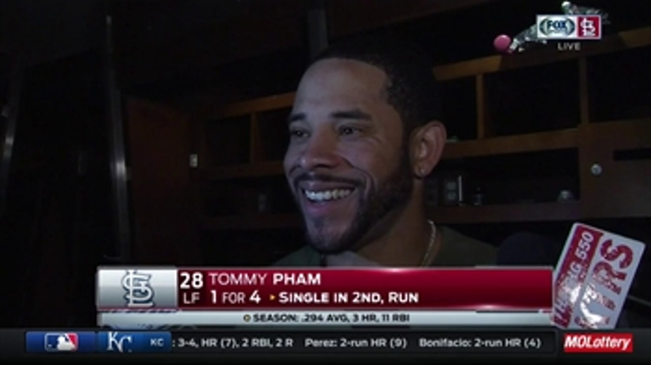 Tommy Pham debates whether his spectacular grab was actually a 'catch and dive"