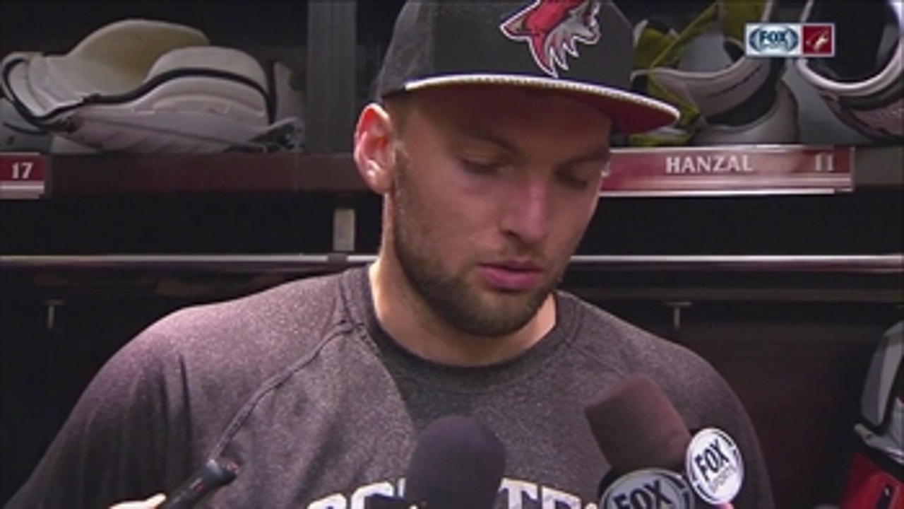 Hanzal: We'll take it but we have to get better